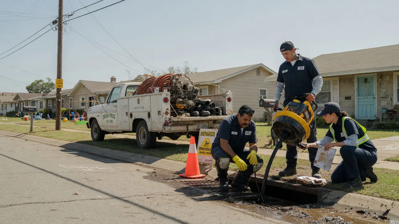 Drain Cleaning in Hankamer, TX near me
